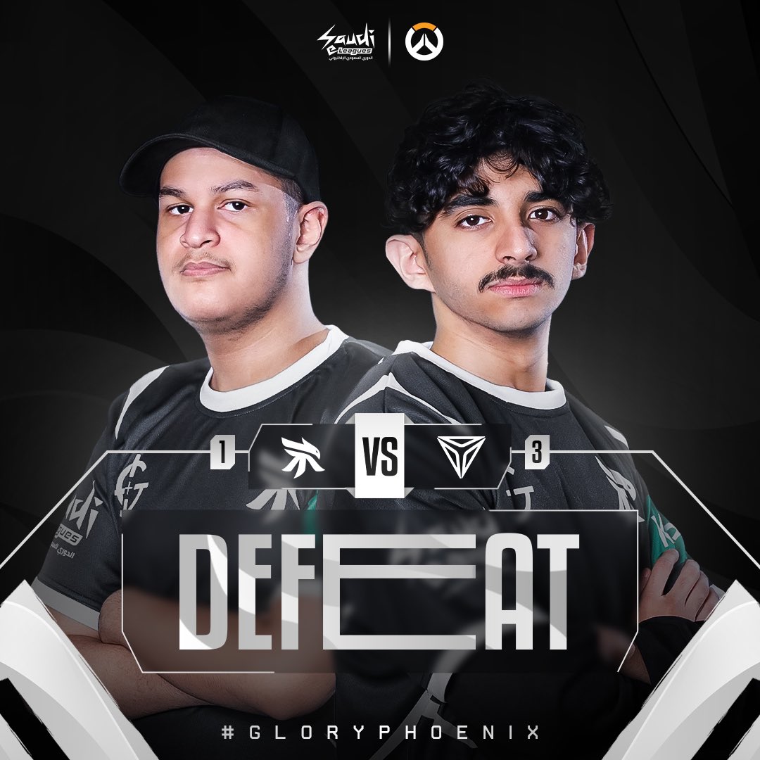 🔻Defeat 🔻

نتائج اليوم الثاني في الدوري السعودي لـ لعبة أوفرواتش 🔥

🆚: @TripleeEsports 

معوضين الابطال 🖤🤍
#GLORYPHOENIX |@SaudieLeagues 
 #الدوري_السعودي_الإلكتروني