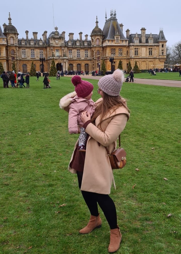 Getting in the Christmas spirit with my little gal