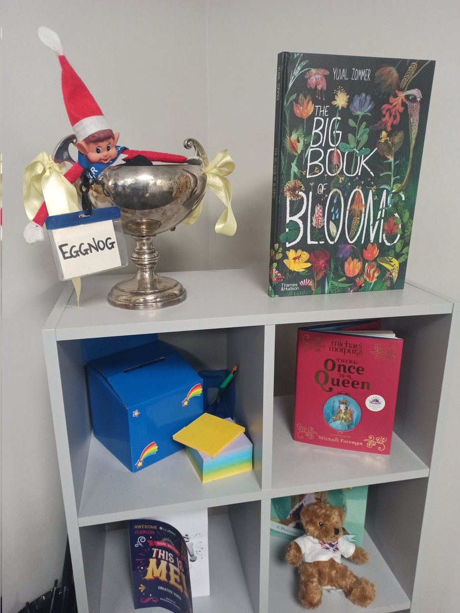 Guess whose back? What mischief will Eggnog get into this year?