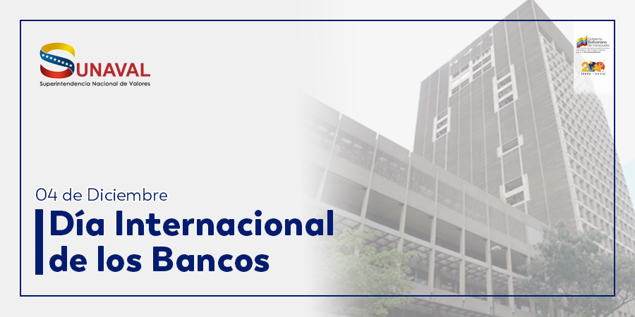 El #4Dic se celebra el Día Internacional de los Bancos, fecha creada por la ONU, para reconocer el aporte de la banca internacional para el financiamiento del desarrollo sostenible con la finalidad de mejorar la calidad de vida de la población mundial.

#Sunaval
