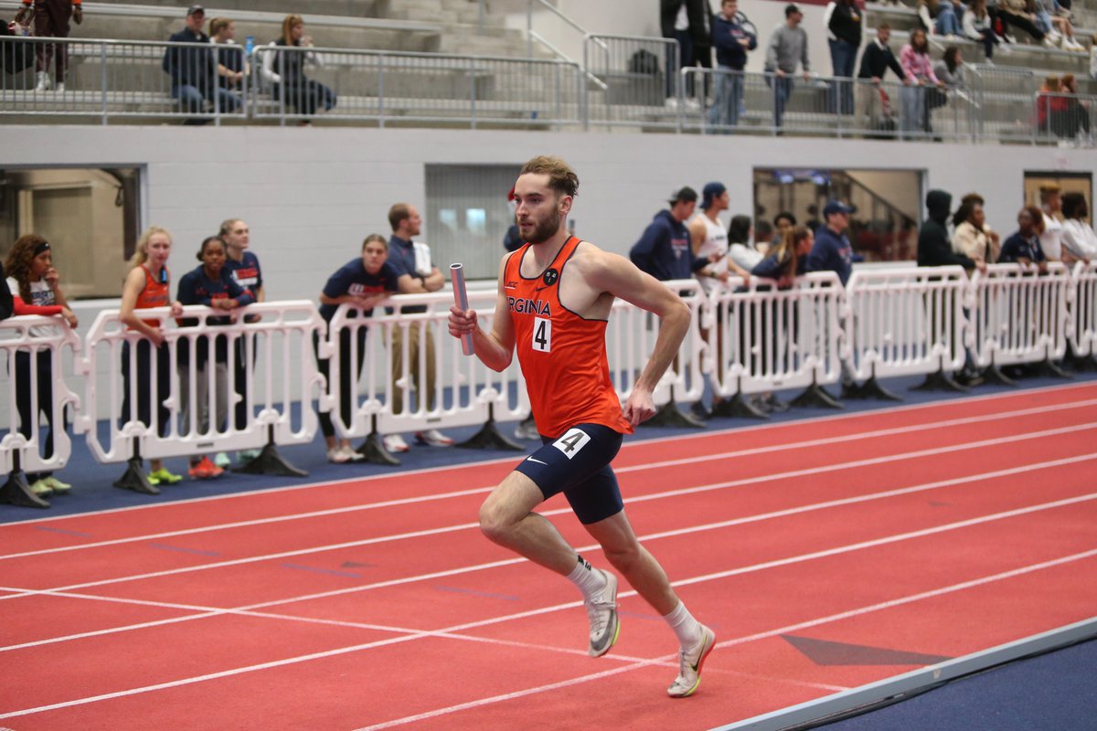 Men's 4x400m ⚔️

The Hoos take first in the 4x400 posting a time of 3:16.11 🔥

#GoHoos⚔️