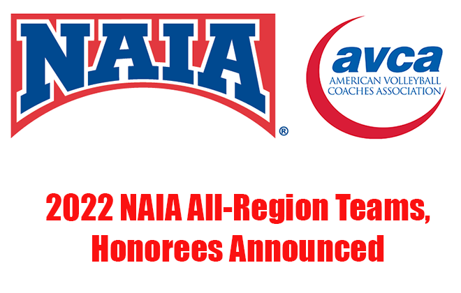 The AVCA is pleased to announce the All-Region Teams and honorees for <a href="/NAIA/">NAIA</a> women's volleyball, as chosen by the NAIA Selection Committee. In addition to the All-Region players, each of the 10 regions also chose seven “of the year” award winners.
Release: bit.ly/2KCv31I