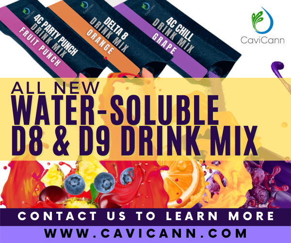 cavicann's tweet photo. Cavicann's Complete Spectrum drink mix contains an exclusive blend of water-soluble hemp-derived Delta-8 and Delta-9 with exceptional bioavailability.

If you want to learn more, visit our website.
https://t.co/9m4z7UBlZZ

#cavicanncbd #cbd #cbdsupplier #cbdwholesale https://t.co/Fb5g7BEGd7