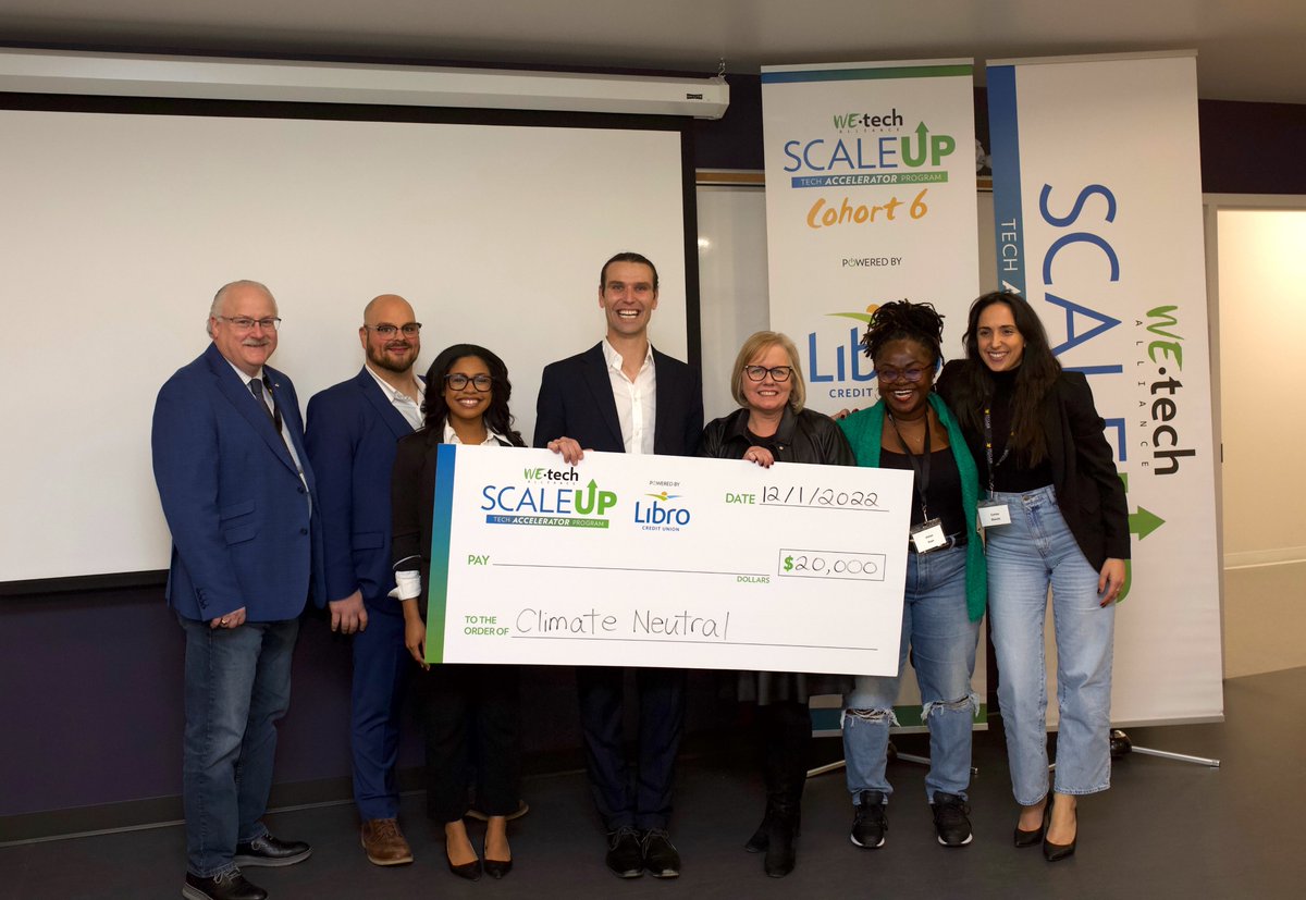 Oh, what a night! ✨

Last night at <a href="/StClairCollege/">St. Clair College</a>, Cohort 6 of our #ScaleUP #Accelerator, powered by <a href="/LibroCU/">Libro Credit Union</a> &amp; <a href="/_investwe/">Invest WindsorEssex</a>, presented their FINAL PITCH for the $20K grand prize.

Congratulations to this year's winner... Climate Neutral!

DETAILS ➡️ bit.ly/3UvOM5w