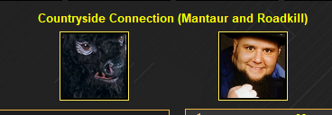 MsErinQuinn's tweet photo. Hired Roadkill in TEW and he's got his own bull! I am the greatest stupid booker ever #TEW2020 #bethebooker https://t.co/17qX6CZ0Vb