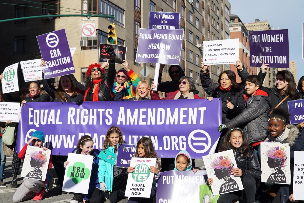 Now that we have taken a big step forward on #MarriageEquality, let’s turn our focus to another long-overdue fight: the Equal Rights Amendment. We still have no law that guarantees gender-equality under the Constitution. Yes, you read that correctly in the year 2022. #ERANow