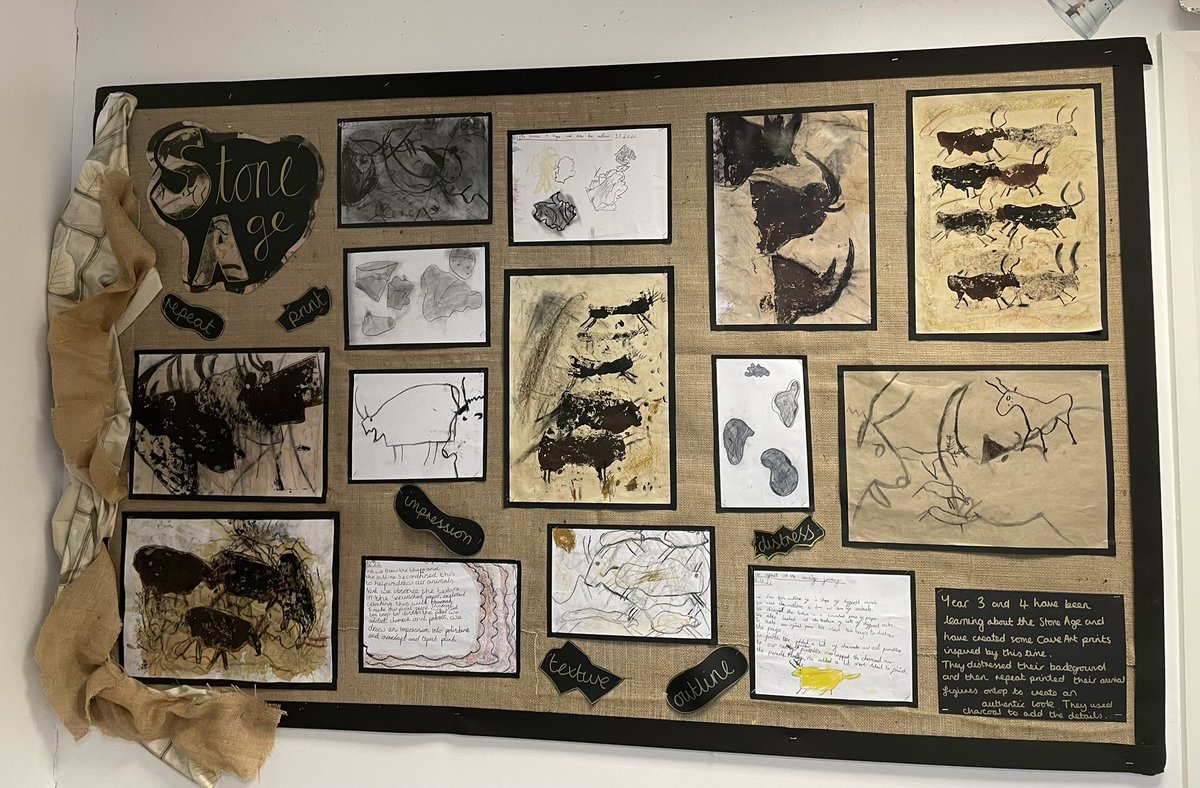 I’ve been displaying some beautiful artwork <a href="/church_prim/">Academy St James</a> in communal areas celebrating the fabulous learning going on across school!