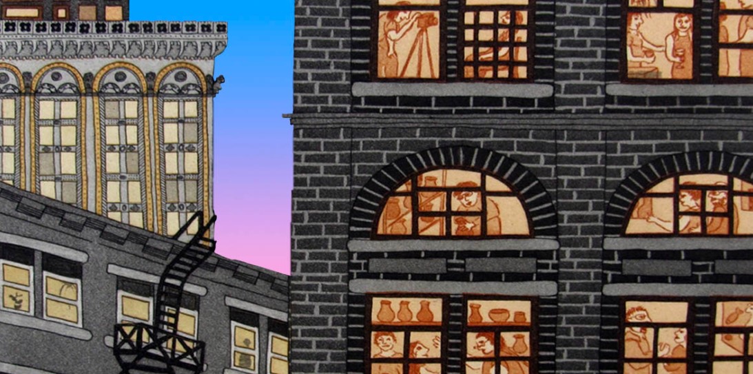 fadingads's tweet image. Check out the new #ghostsign window display at the @wpgarch office at 266 McDermot tonight for #firstfriday in @Ex_District_Wpg. 7-9 pm.