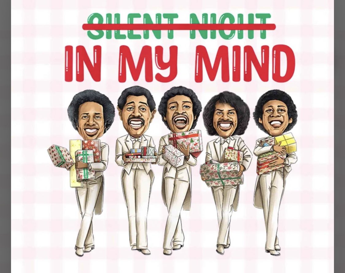 ksb1908's tweet photo. So, we are renaming songs now❓🎶😂 I’m not mad. 🥰 #Tempations #christmas2022 #bhfyp #silentnight #inmymind https://t.co/j9JVA6cAar