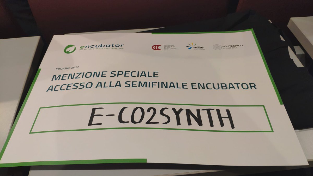 FedeDat's tweet photo. On our way back from @PNICube at L'Aquila. Our team was among the best 4 Italian #CleantechEnergy #startups and was awarded a #Encubator prize. Such a great pitch by @GuzmanHilmar and nice team work with #AndreaPanelli & @fede_zammillo. Thanks @PoliTOnews @I3P_Torino for support! https://t.co/uAfWejLSzp
