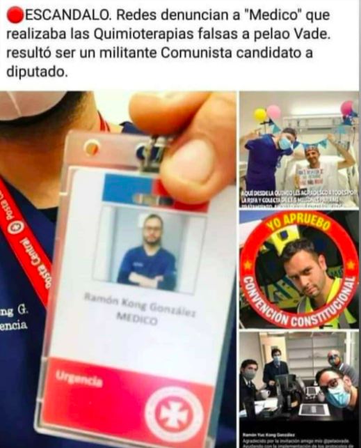 ruizvial's tweet photo. Por que solo es formalizado Rojas Vade, y no al medico que dio fe a la estafa.

Eso es asociacion ilicita. https://t.co/pj121ccO0Y