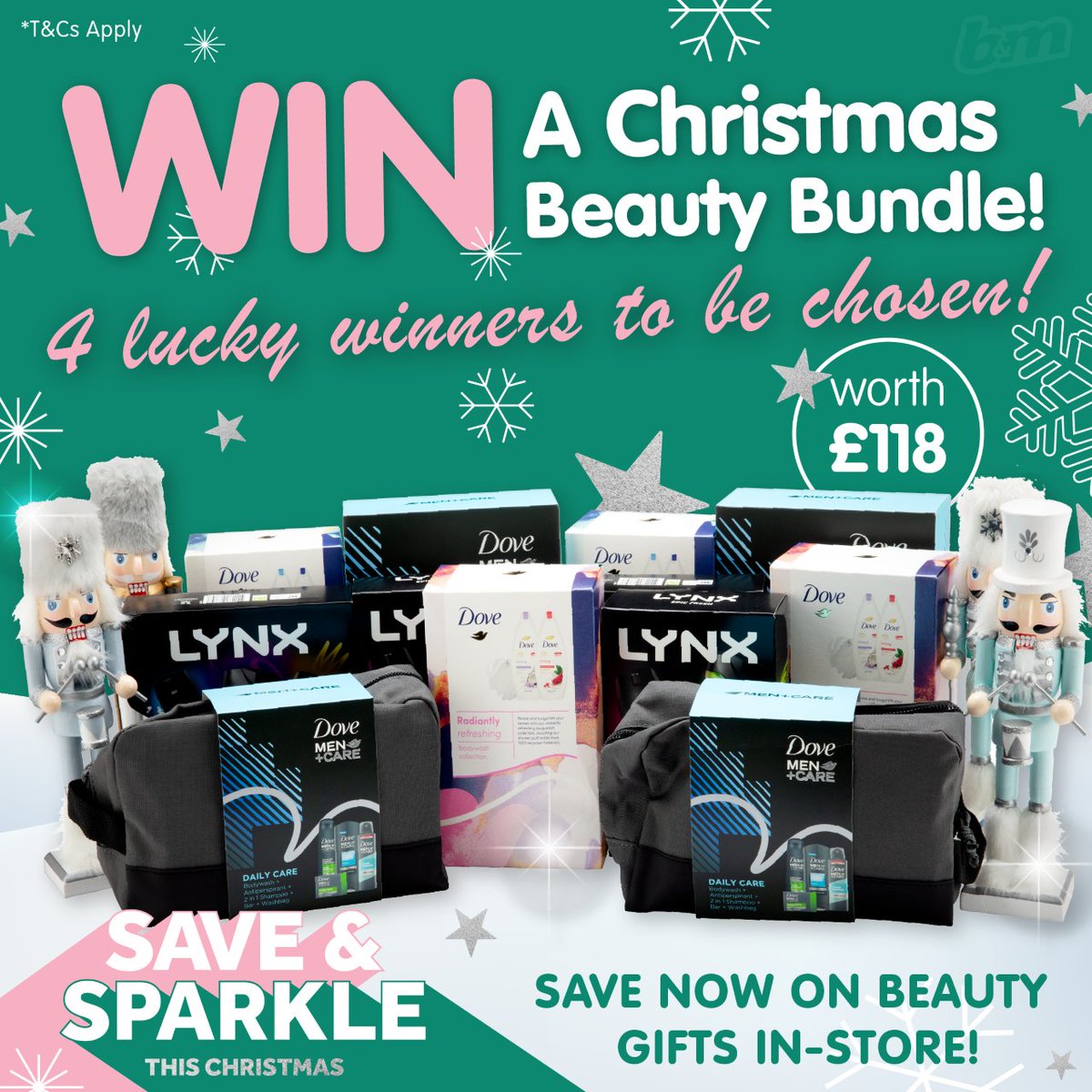 ❄️ #COMPETITION TIME❄️ We're giving away FOUR chances to #WIN an amazing Christmas beauty bundle worth £118 - perfect for bulking up #Christmas presents! For a chance to #WIN, simply 1) FOLLOW US 2) RT this post 3) COMMENT #BMChristmas Competition ends 9am 9/12/22