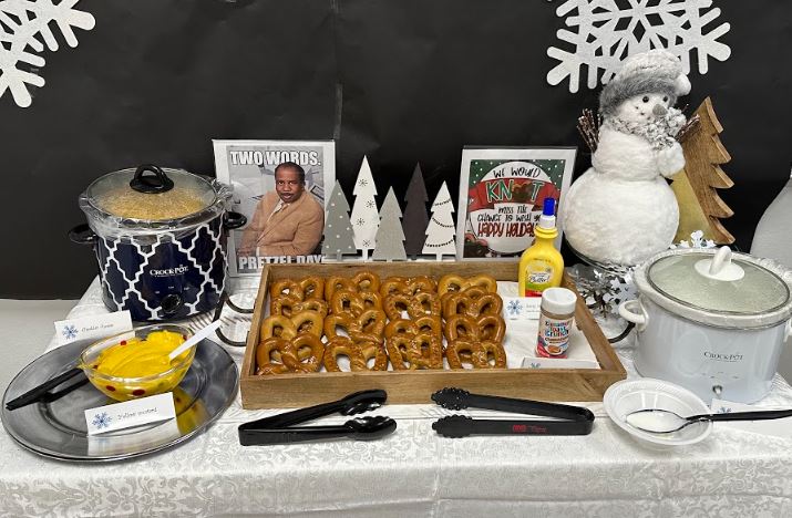 PrincipalRA's tweet photo. Did someone say PRETZEL Day? #SheffieldSHINES #SomeOfOurFavoriteThings https://t.co/A1xElEsHyo