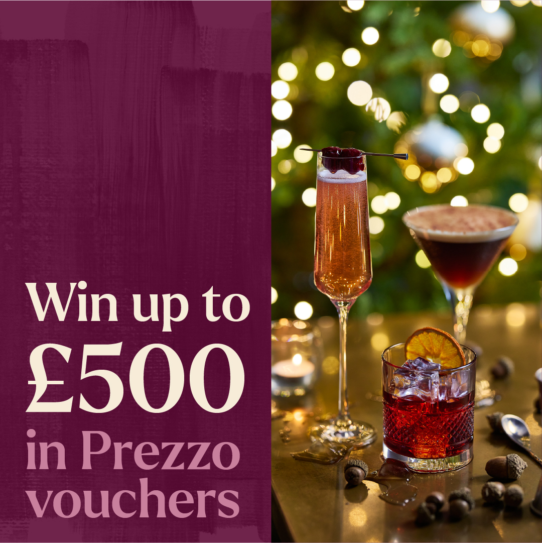 @love_prezzo (@love_prezzo) on Twitter photo It's time for our third giveaway!
We're sharing the joy on our social channels this Christmas and, this week, we are giving away a £300 voucher.
To enter, follow us at <a href="/love_prezzo/">@love_prezzo</a>, tag a friend (1 tag = 1 entry) and retweet for a bonus entry.
T&Cs: bit.ly/3X9XrgE It's time for our third giveaway!
We're sharing the joy on our social channels this Christmas and, this week, we are giving away a £300 voucher.
To enter, follow us at <a href="/love_prezzo/">@love_prezzo</a>, tag a friend (1 tag = 1 entry) and retweet for a bonus entry.
T&Cs: bit.ly/3X9XrgE