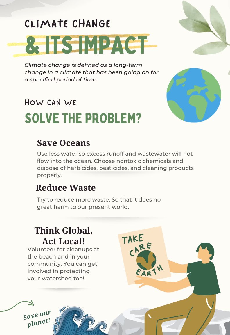 How can we take our personal step in taking a stand against climate change?