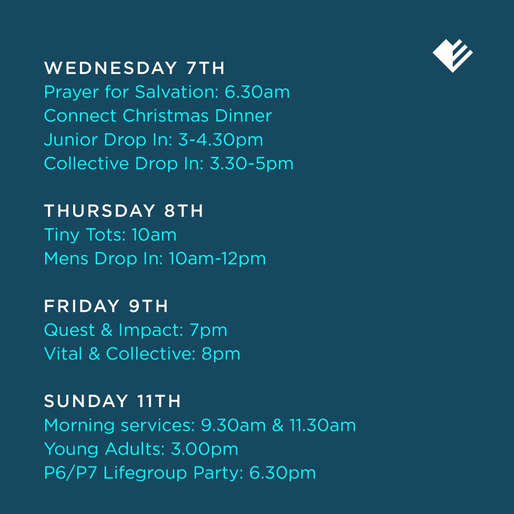 Here's what's happening this week at Emmanuel!