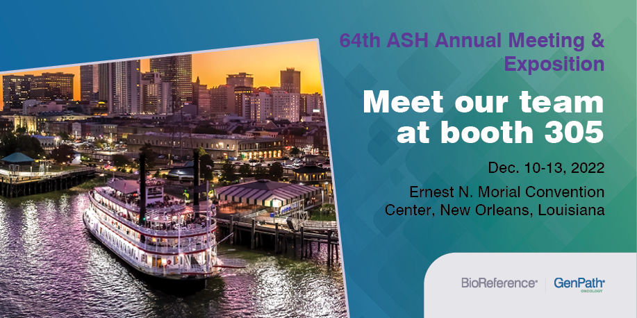 Are you attending the 64th #ASH Meeting in New Orleans? Connect with our team at booth #305 to discover our cutting edge #NGS portfolio for hematologic malignancies with unmatched turnaround times for results.