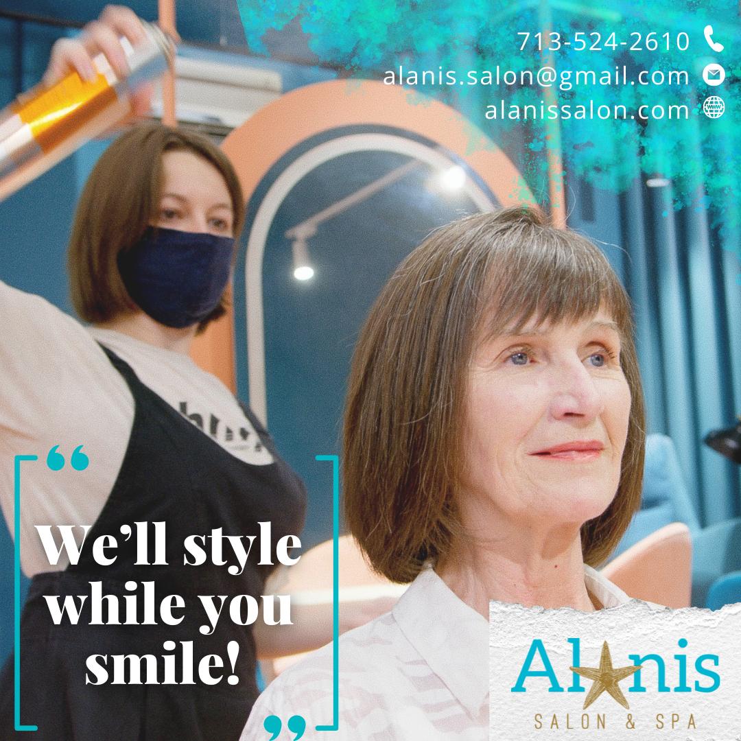 Alanis Salon &amp; Spa is a hidden gem in the heart of downtown. You'll feel pampered by our skilled stylists in your luxurious treatment room, which has been designed by you!

#magohouston #Capellihairextensions #alanissalon #hairextensions #platinumblonde #hairextensionexperts