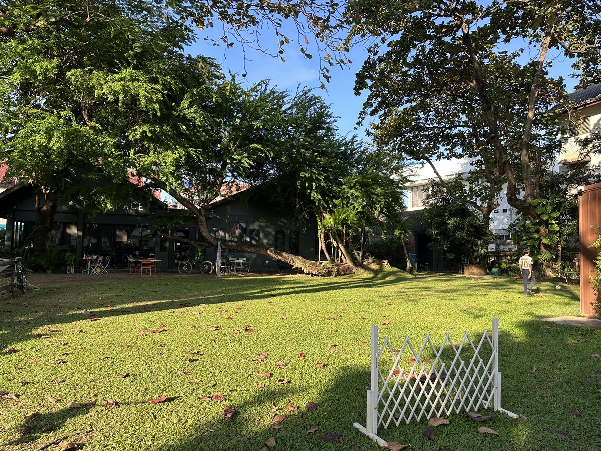 Odyssey_Leexixi's tweet photo. Co-work space in Chiangmai for nomads. 
Hot desk - 3300 baht per month.
Nice environment.
#iweb3 #nomadverse #nomad #chiangmai https://t.co/H0xpOb0MZq