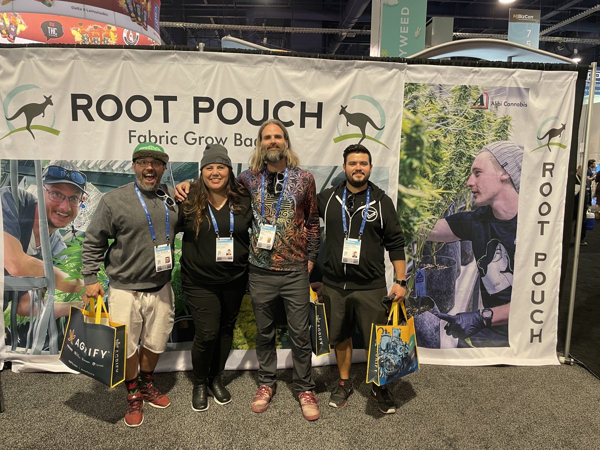 RootPouch's tweet image. One of the best parts of MJ Biz was being able to meet wonderful growers like Nick, Larry and Joe from Nevada Holistic Medicine!