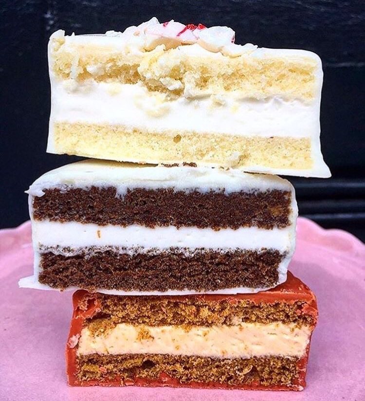 The seasonal trifecta: Winter Mint, Ginger Spice, and Pumpkin Pie 🧣 available for local delivery on <a href="/Postmates/">Postmates</a> , <a href="/UberEats/">Uber Eats</a> , @CornershopUS &amp; <a href="/DoorDash/">DoorDash</a>! #ringdingbar #seasonalflavors #tistheseason