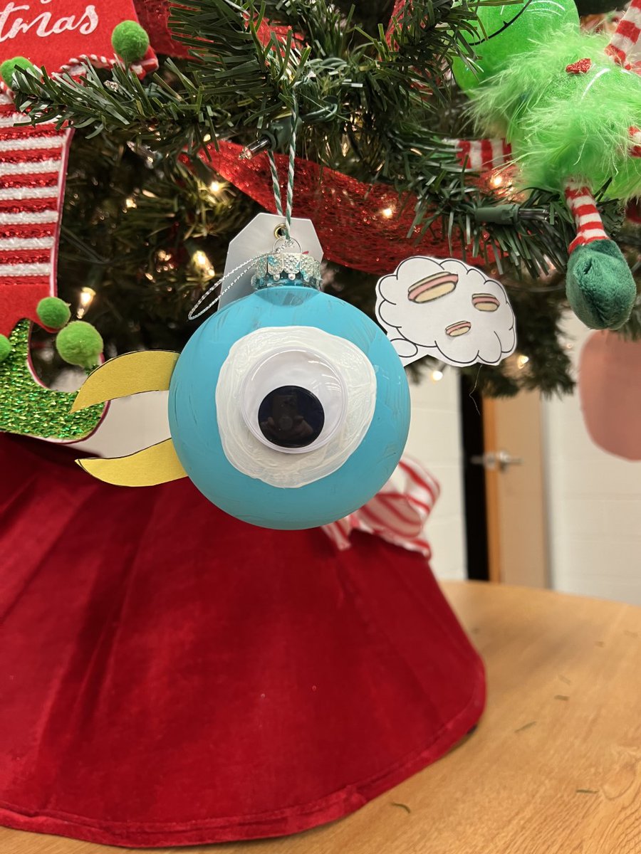 ToriDennie's tweet photo. Just a few of our Book Character Ornament Contest entries! The principals will each choose one, and the students will then vote on their favorite out of the three! Winner gets to choose a book from Scholastic! ππ@OwensTylerISD #TylerISDlibraries https://t.co/YMiQUlFOpC