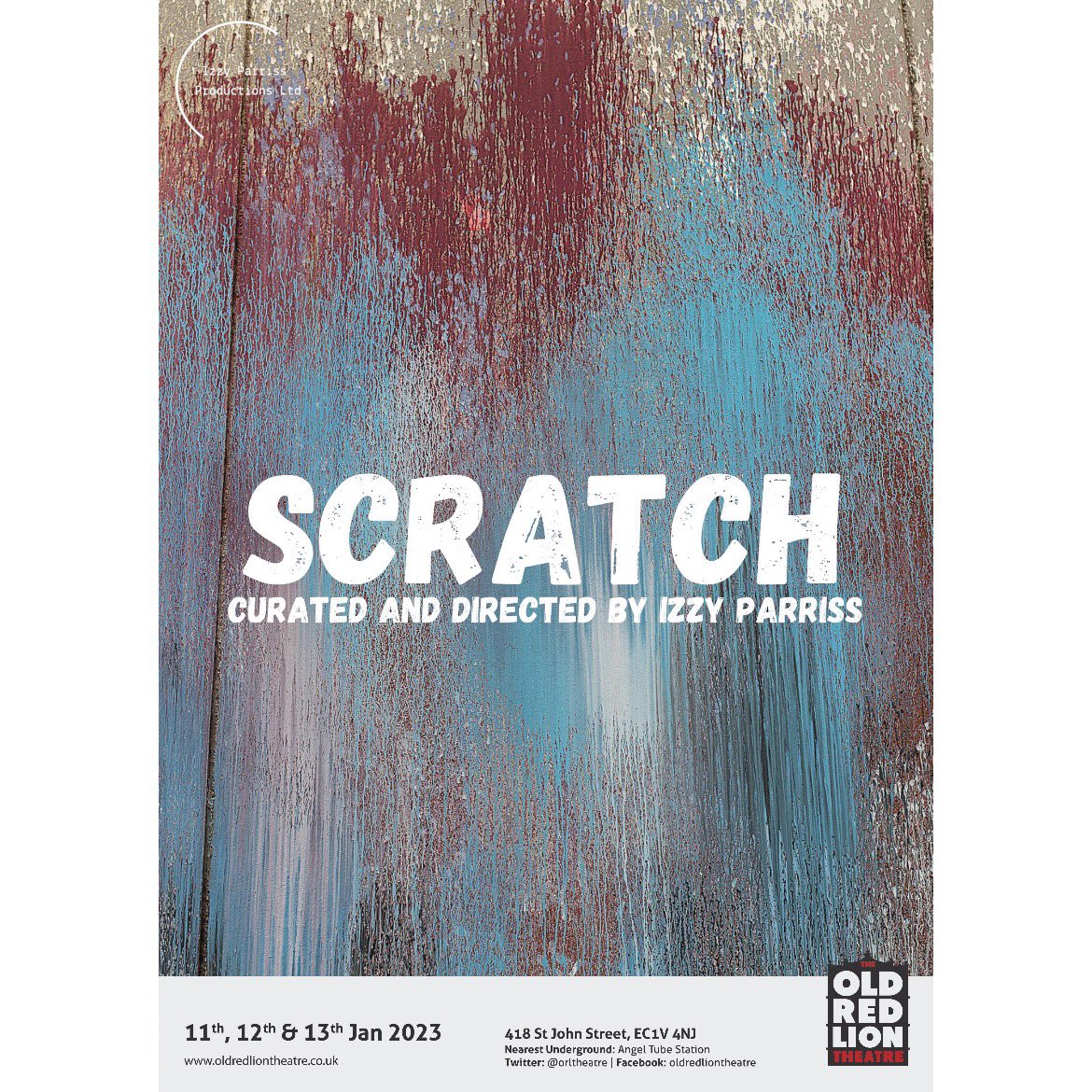 We are very excited to introduce ‘Scratch’, our bi-annual new writing event. (1/4)