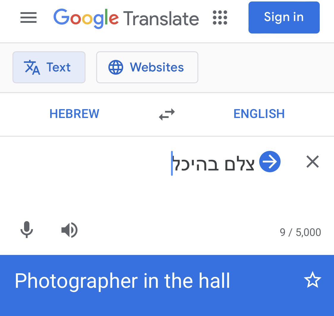 yuvalmarton's tweet image. אוי געוואלד גוגעל
(אבל איך אומרין באנגלית? אנא החכימוני!)

#nlproc #HumanLevelTranslation 
#נלפ #תרגום