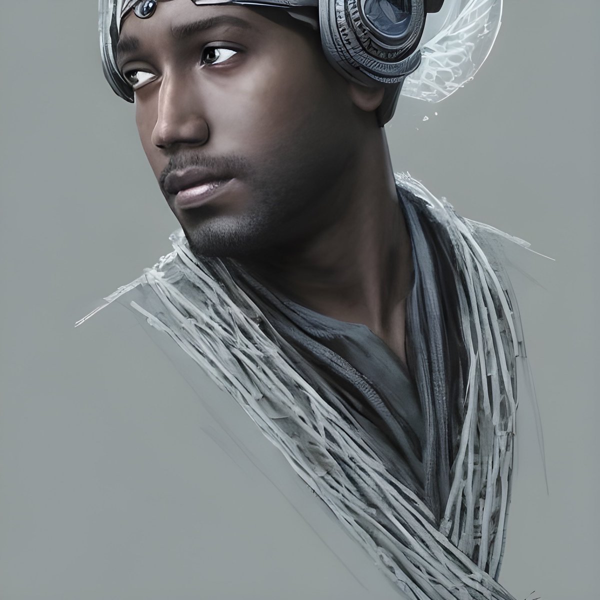 TopicTech's tweet image. Wow Ai art got me looking like the next R&amp;amp;B album thumbnail