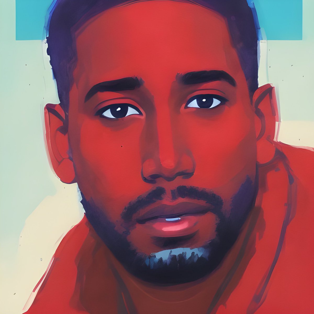 TopicTech's tweet image. Wow Ai art got me looking like the next R&amp;amp;B album thumbnail