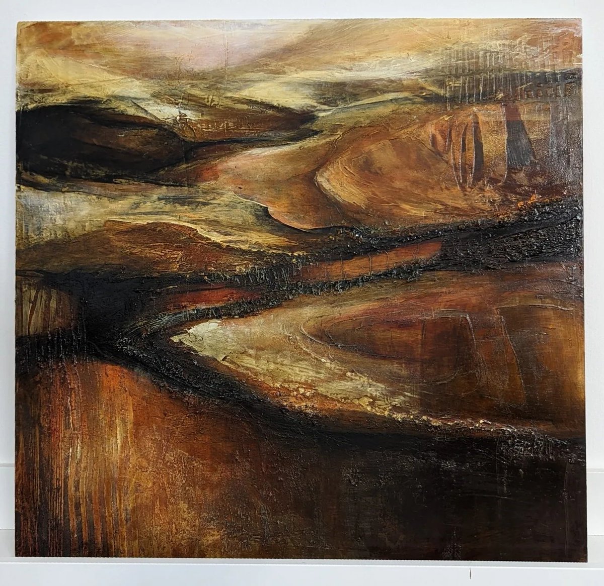 DFergusonArtist's tweet photo. 'Breaks' #sheffieldartist #Peakdistrict https://t.co/UrQqw1D3Ec