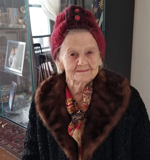 December 2, 1926 | Aga Gershkovich, a Ukranian Jew, was born in Vilkhovitza. In May 1944, she was deported to #Auschwitz. Most of her family was murdered in the War. Aga survived, and today is her 96th birthday. Please join us in wishing her a wonderful day!