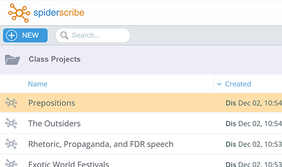 Spider_Scribe's tweet photo. New feature: Maps List View https://t.co/8aFddRWOlK #mindmapping #brainstorming https://t.co/05Y4kEejW0