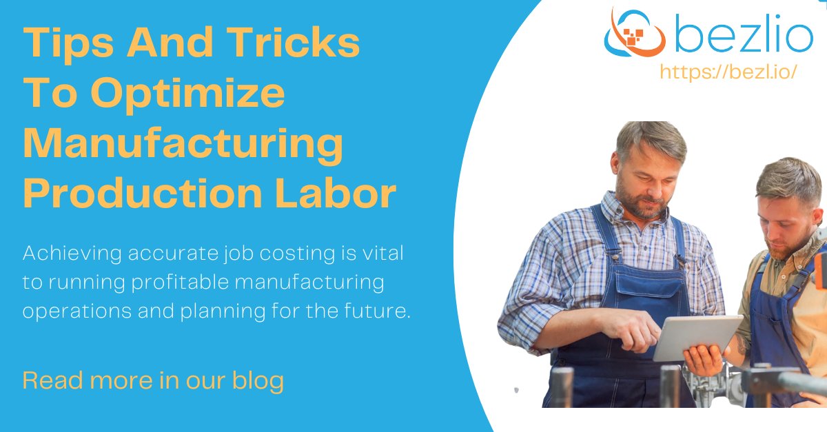 Achieving accurate job costing is vital to running profitable manufacturing operations and planning for the future. In this blog we take a look at production labor and how it impacts profit, planning, and prioritizing.
#manufacturing #shopfloor #epicor
hubs.ly/Q01tjd1m0