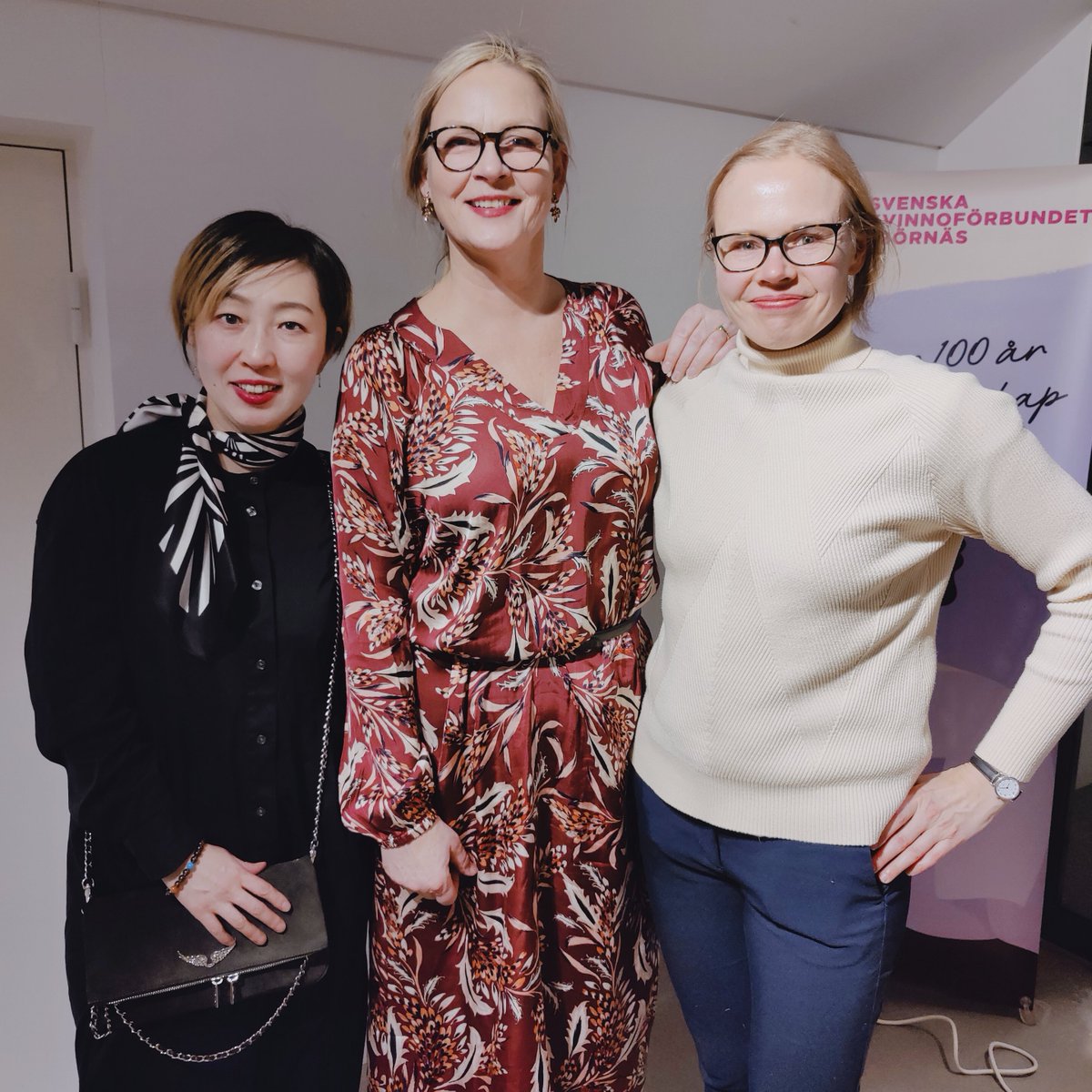 Tänä vuonna <a href="/monikanaiset/">Monika-Naiset liitto</a> kannatusjäsenjärjestömme <a href="/ISornas/">Svenska Kvinnoförbundet i Sörnäs</a>'n kanssa kehitettiin lisää yhteistyötä. Kiitos teille naisten tukemisesta❤️ #naistenoikeuksistatotta #tasaarvo