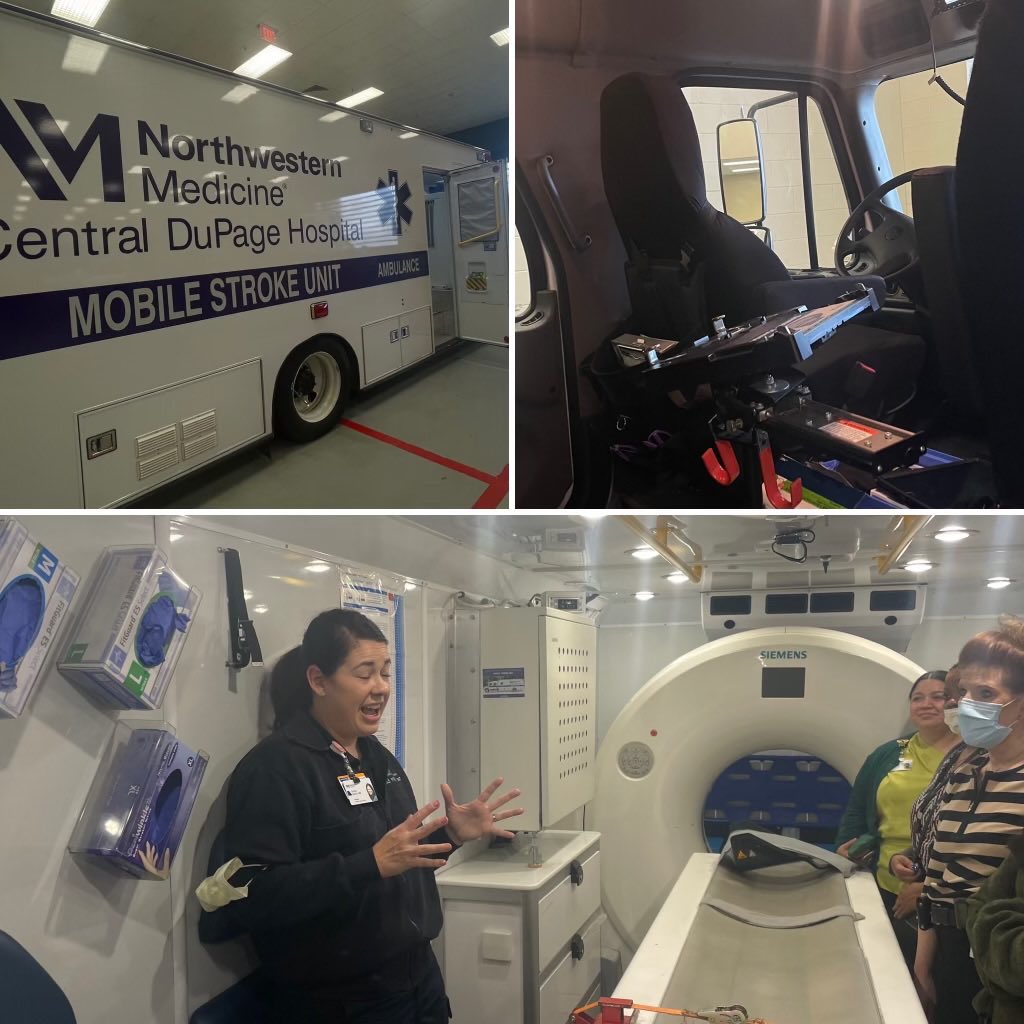 Craig Horbinski (@craighorbinski) on Twitter photo OUTSTANDING mobile #stroke unit at Central DuPage Hospital. A CT and ER on wheels. What a fabulous concept! <a href="/NorthwesternMed/">Northwestern Medicine</a> OUTSTANDING mobile #stroke unit at Central DuPage Hospital. A CT and ER on wheels. What a fabulous concept! <a href="/NorthwesternMed/">Northwestern Medicine</a>