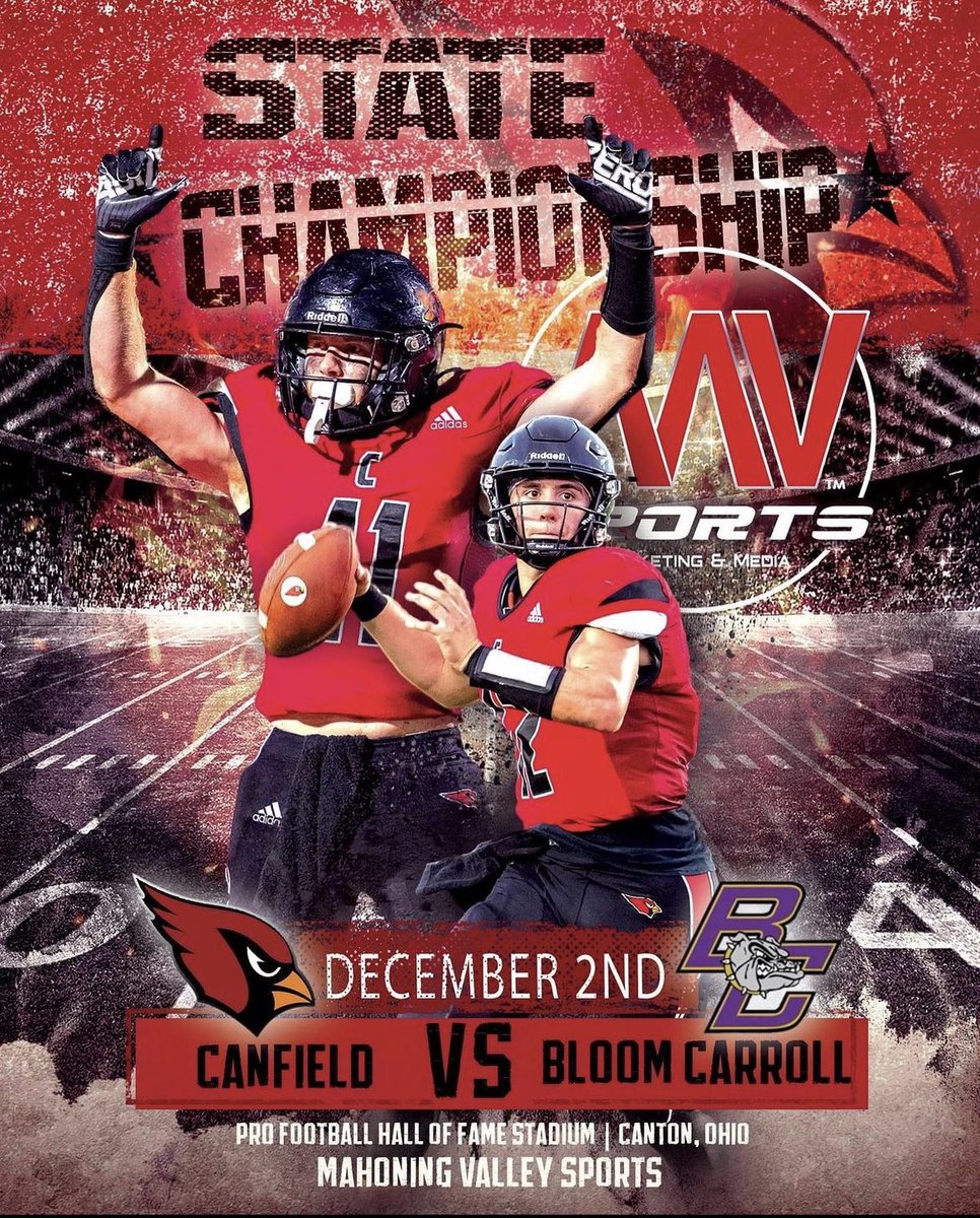 CanfieldBSTL's tweet photo. Week 16. State Title. LET’S MAKE HISTORY‼️ https://t.co/t8f5mtuqLC