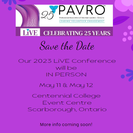 PAVRO_LIVE's tweet photo. Pssst....Have you heard? We are SO excited about this!
#PAVROLiVE2023 #LoVols #VolunteerLeaders #PAVRO #VolunteerManagement #ProfessionalDevelopment https://t.co/W9EGnxchwC