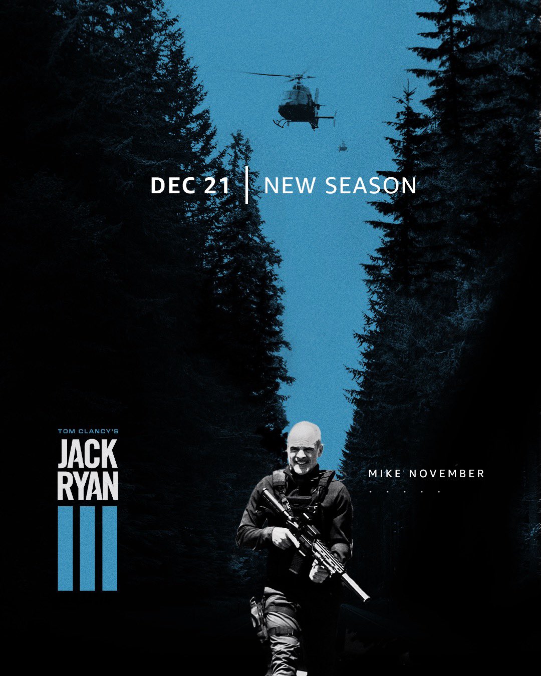 Michael Kelly in nieuwe Jack Ryan S3 poster op Amazon Prime Video 