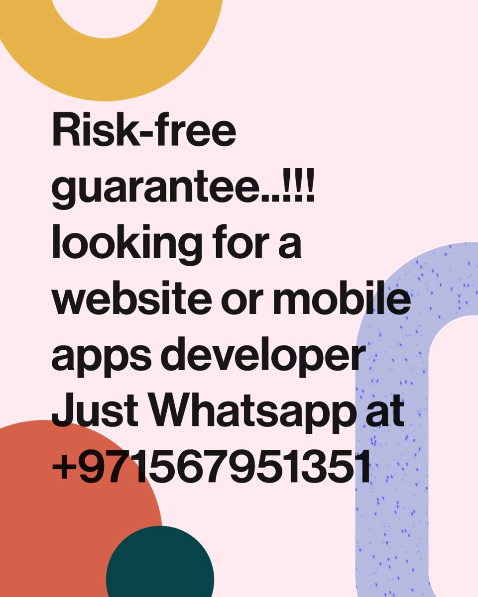Aasmashams's tweet photo. Hi everyone, 

I am representing a freelance web and apps development agency, that provides high-quality apps and websites at a very reasonable price.
#Website #websitedeveloper #webdesigner #androiddeveloper #mobileappsdeveloper #iosdeveloper #scriptbaker https://t.co/6RxhPikVbK