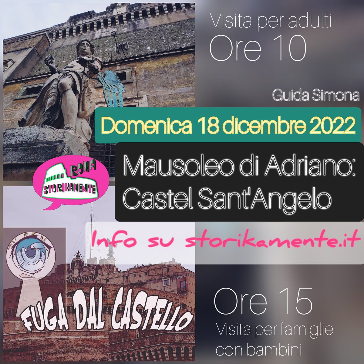 storikamente's tweet photo. 𝓟𝓻𝓲𝓶𝓪 𝓭𝓲 𝓝𝓪𝓽𝓪𝓵𝓮 a ᴄᴀꜱᴛᴇʟ ꜱᴀɴᴛ'ᴀɴɢᴇʟᴏ!
@DifeoSimona vi aspetta il 18 🄳🄸🄲🄴🄼🄱🅁🄴!
𝗔𝗹𝗹𝗲 𝟭𝟬 - 𝒗𝒊𝒔𝒊𝒕𝒂 𝒑𝒆𝒓 𝒂𝒅𝒖𝒍𝒕𝒊
https://t.co/y3scB9fYri
𝗔𝗹𝗹𝗲 𝟭𝟱 - ᵥᵢₛᵢₜₐ ₚₑᵣ fₐₘᵢgₗᵢₑ cₒₙ bₐₘbᵢₙᵢ
https://t.co/q3ubFzQAH1 https://t.co/S0aTa80AqH