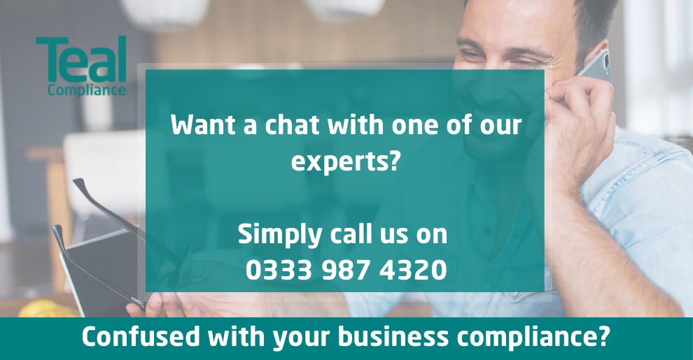 TealCompliance's tweet photo. Need help with your compliance? 

Simply give us a call on 0333 987 4320

#Compliance #Help #TealCompliance https://t.co/9rDvEjcGDX