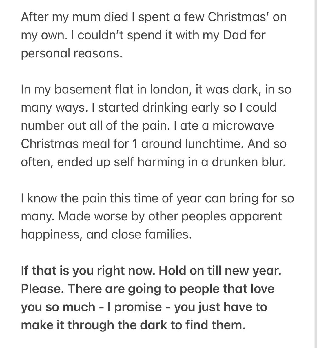 its_R_O_R_Y's tweet photo. for anyone struggling with loneliness this holiday season: https://t.co/rTfFrL44gZ