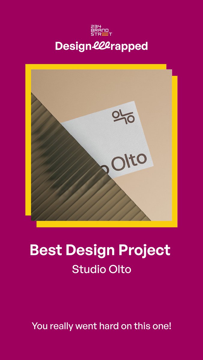 jobosonchisa's tweet photo. Let me be the first since I designed it π #DesignWrapped https://t.co/VeOTidvG7n