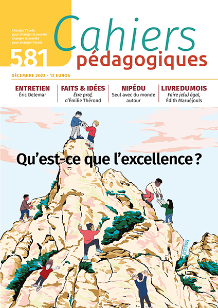 Au pays de l’excellence - Avant-propos de <a href="/colcanap/">Colcanap Peggy</a>
et @arayzal pour notre tout dernier dossier "Qu'est-ce que l'excellence?"
#éducation #viescolaire #élitisme #réussite #apprentissages #lycéeprofessionnel

➡cahiers-pedagogiques.com/au-pays-de-lex…