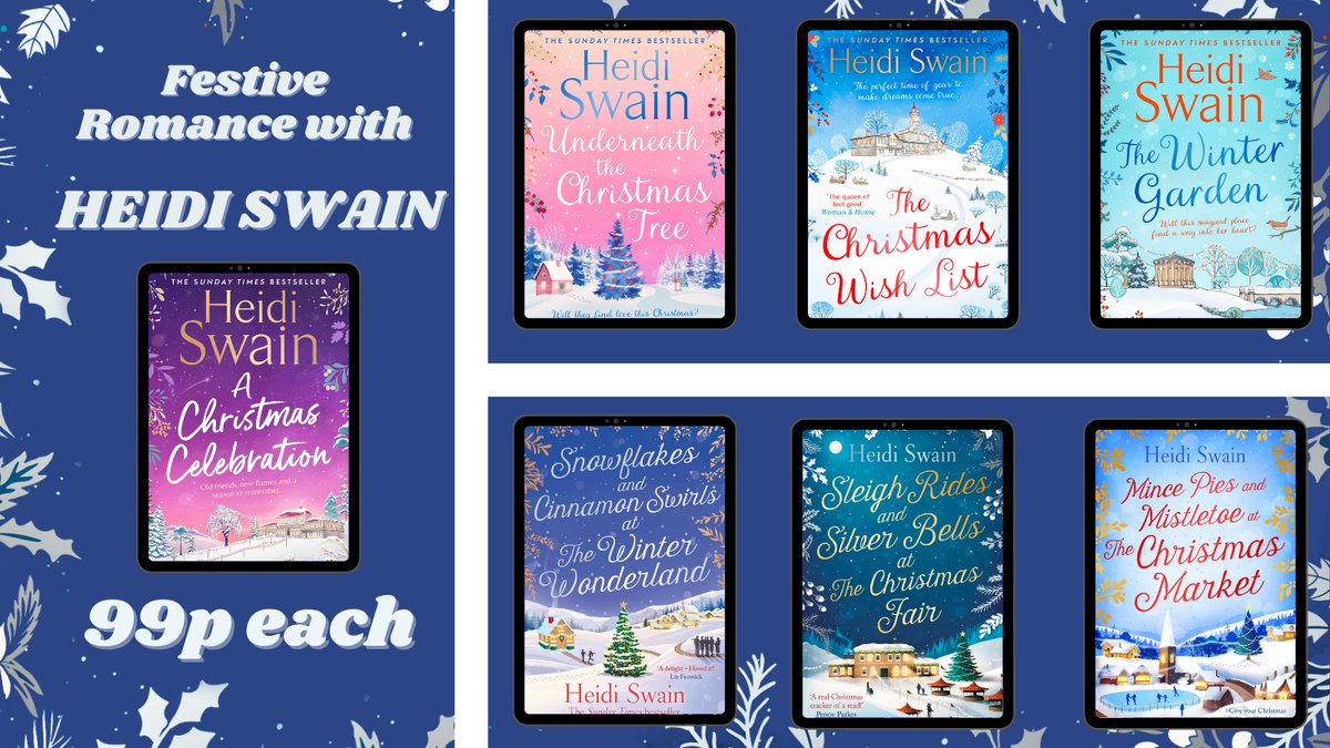 Are you ready to snuggle up with some festive #bookbargains? All 7 of my #christmasreads are just 99p each to download! Friends in #Wynbridge #WynthorpeHall #NightingaleSquare and #Wynmouth are waiting to welcome you for #christmas!

🌲🎁🌲🎁🌲🎁🌲

 amazon.co.uk/dp/B09RKQ75LP?…