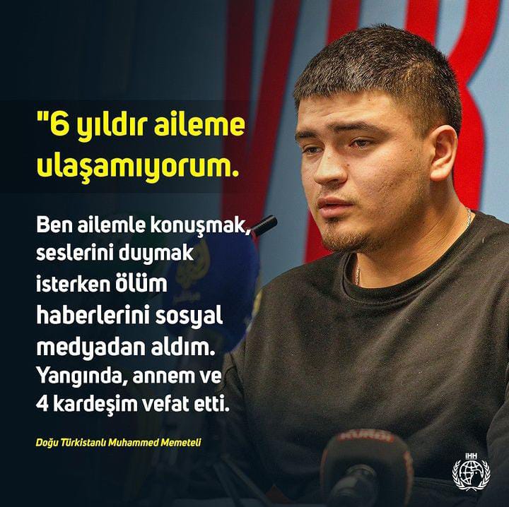 Hayvan haklarıyla ilgili günlerce tiwit atanlar neredesiniz acaba 🤔
Doğu Türkistan'da insanların acaba o hayvanlar kadar değrli değil mi yoksa ????? 
#DoğuTürkistanYanıyor