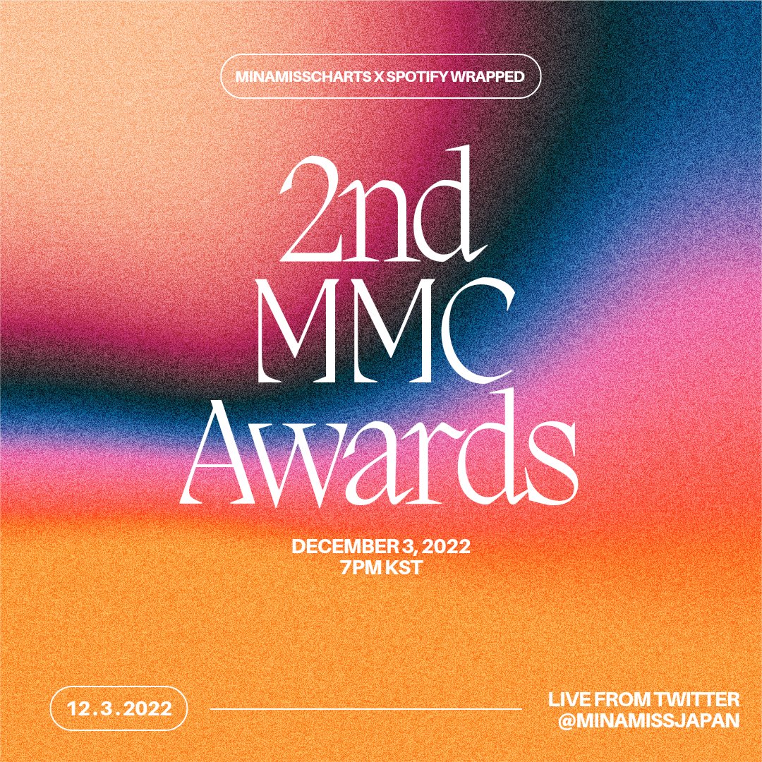 MinaMissJapan's tweet photo. D-DAY! 🏆

2nd MMC Awards will be announcing the first awardee later on 7PM KST! 🥳

Here, on time and LIVE TWEETING from @MinaMissJapan together with @MinaMissFiles ! ✨

See you there! 👀

#MMCA2022 @MinaMissJapan @MinaMissFiles https://t.co/Ohp2imq8mt