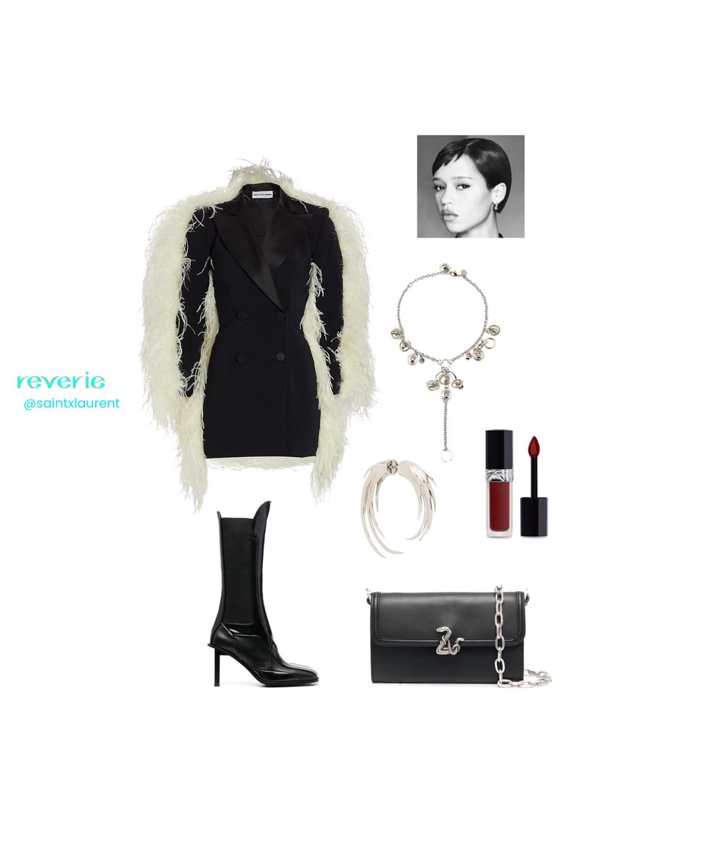 saintxlaurent1's tweet photo. #TaylorRussellStylingWeekTwo dark, bold & sexy https://t.co/rm8UOfpER5
