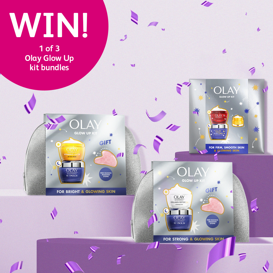 LloydsPharmacy's tweet photo. #WIN! 3 Olay bundles up for grabs! 🤩

1) Follow us &amp; @OlaySkin 
2) Like &amp; RT

✨For an extra entry, tag a friend ✨

Entries close Thursday 8th December and winner will be announced Friday 9th December.

Terms &amp; conditions apply: https://t.co/qW0MessSjq

Good Luck! 🥳🥰💚 https://t.co/vObPjJYVaV